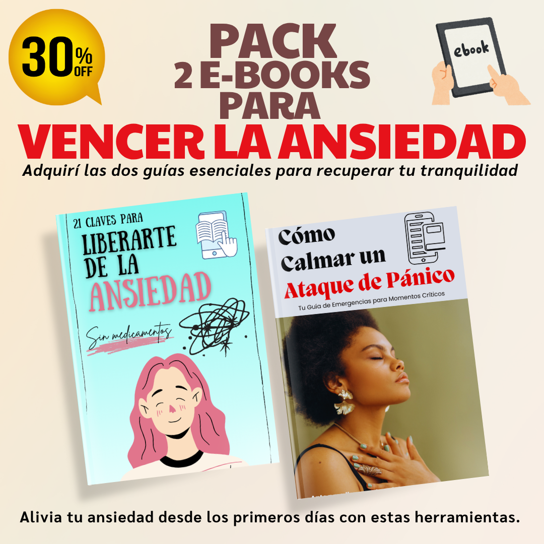 Pack Anti-Ansiedad: Controla tu mente y calma tu cuerpo